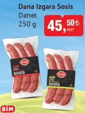 DANET  DANA IZGARA SOSİS